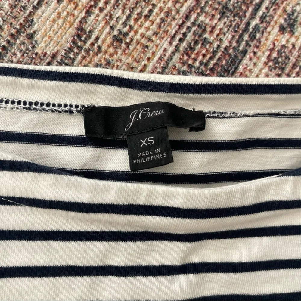 J. Crew Striped Blouse